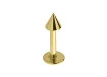 Labret Steel Gold Fine Point 3 mm | Itc