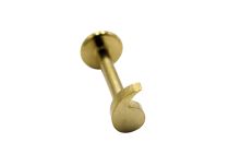 Labret Acier PVD Gold motif Goutte | Itc