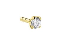 Head Push Clip Cast Iron Steel Gold Fine Cristal Coloré Griffé | Itc