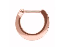 Pink Steel Septum Ring with Hinge | Itc