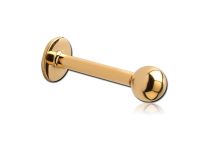 Labret Titanium PVD Gold Sterile Ball 3 mm | Itc