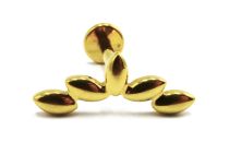 Labret Titanium PVD Gold Internal Sterile Almond pattern | Itc