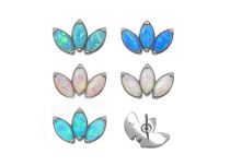 Threadless CoCr 0.5X8 accessory, 3-petal pattern