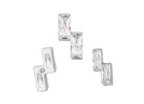 Accessoire interne Titane motif 2 rectangles