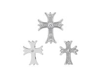 Accessoire interne Titane motif celtic strass blanc