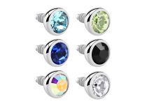 Internal Steel Ball Colored Crystal| Itc