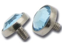 Disc Steel Internal Screw for 1.6 with Crystal Colored | Itc