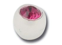 Push Clip Ball BioFlex Colored Crystal | Itc