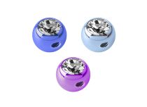 Ball Titanium Colored side screw for Jewel 1,2 | Itc