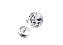 Titanium Disc Internal Screw 4 mm Crystal Gloss Colored | Itc