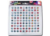 Set of 100 Colored Acrylic Balls | Itc