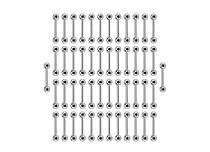 Set of Barbell Steel Balls 3 mm | Itc