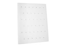 White imitation leather jewelry display 39 places