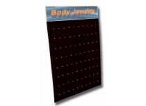 Leatherette display 80 clips, 25x35cm, logo