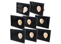 Silicone displays with frame 21x16cm