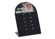 5-barbell industrial display