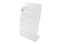 Acrylic display for navel jewelry