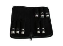 Set of 8 steel insertion rods (shouldered finish) Ø 19 to 26mm