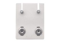 Mini medical steel Euro white crystal in blister pack of 12 sterile pairs