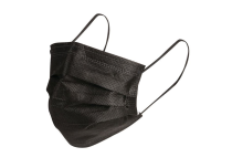 Black hygiene mask