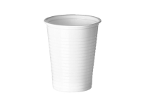 White Plastic Tumbler