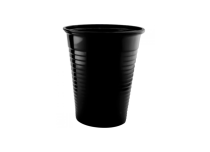 Black Plastic Tumbler