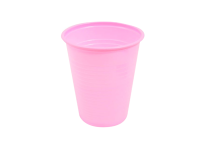 Pink Plastic Tumbler