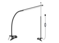 LED light with clip fastening, adjustable in 3 shades